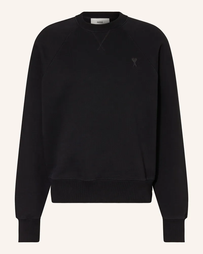AMI Paris Sweatshirt schwarz Schwarz