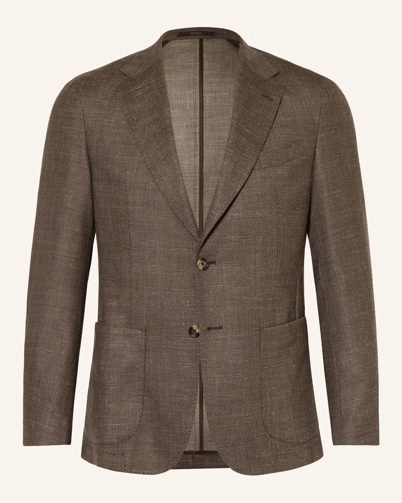 windsor. Sakko Extra Slim Fit Dunkelbraun