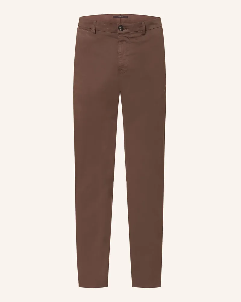 windsor. Chino CINO Slim Fit Dunkelbraun