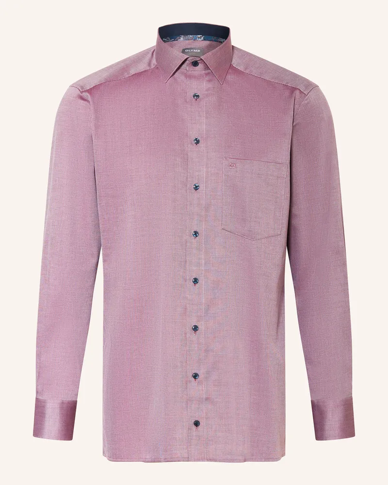 Olymp Hemd Luxor Comfort Fit rot Dunkelrot