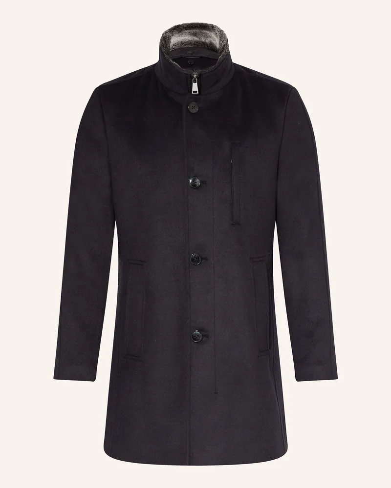 Strokesman's Mantel Mit Herausnehmbarer Blende blau Dunkelblau