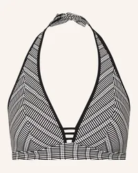 Lidea Neckholder-Bikini-Top MONOCHROME FLOW Weiss