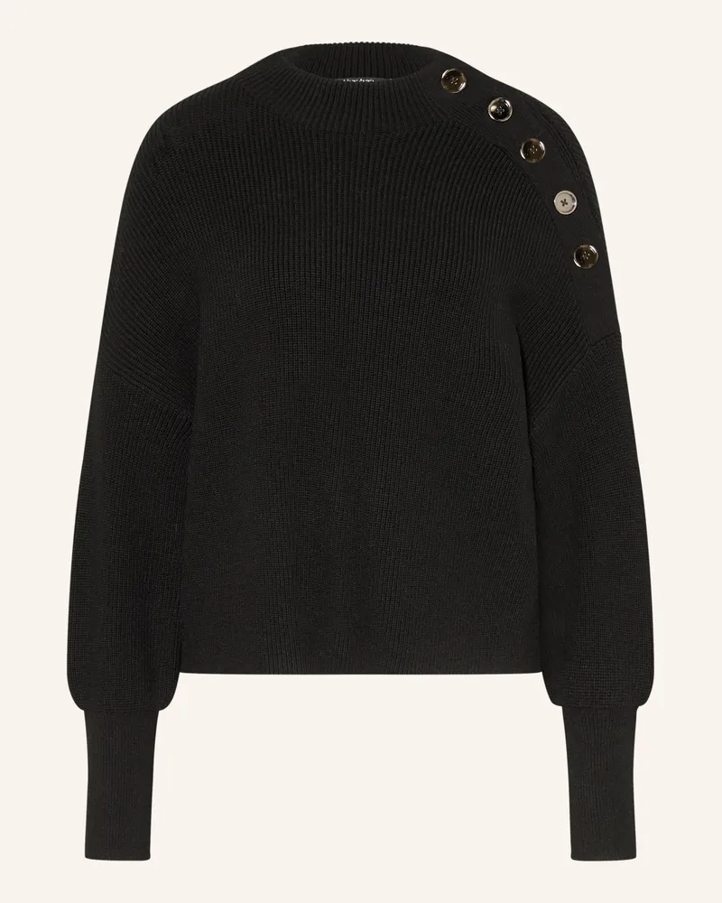 MARC AUREL Pullover schwarz Schwarz