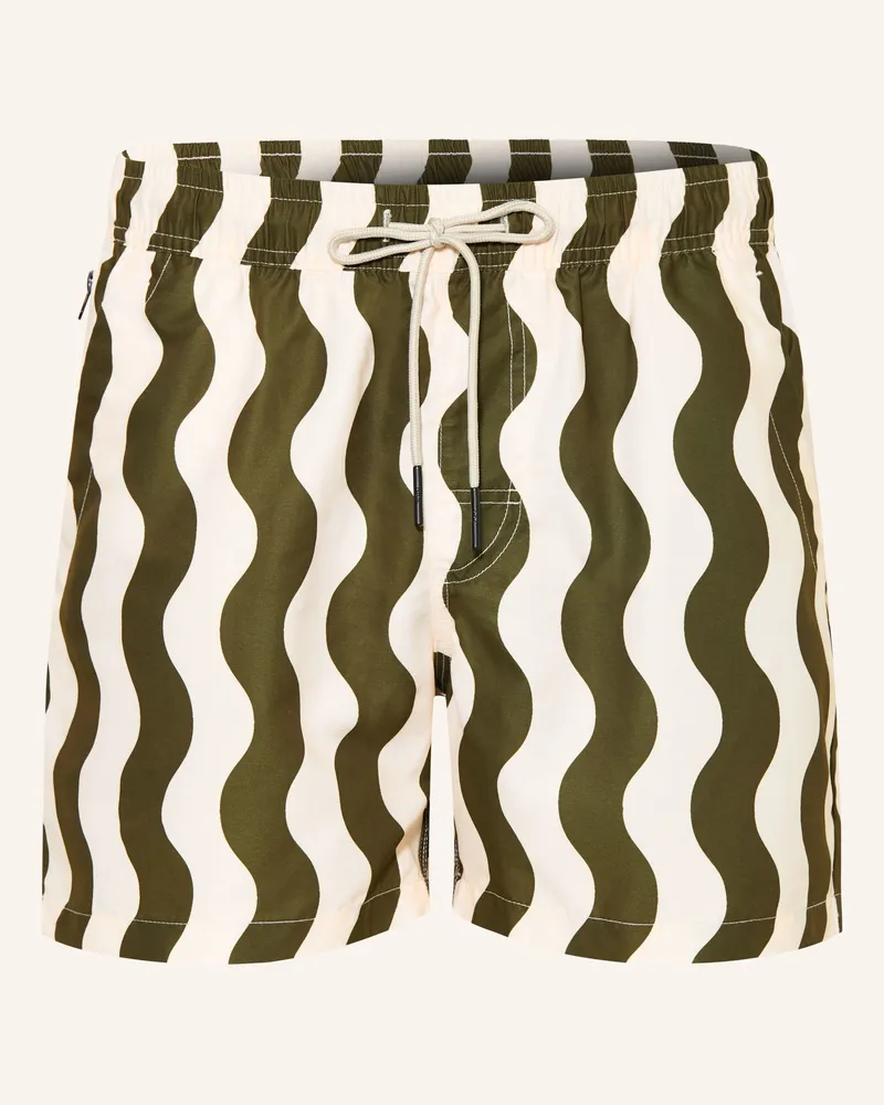 OAS Badeshorts FOREST WAVER Creme