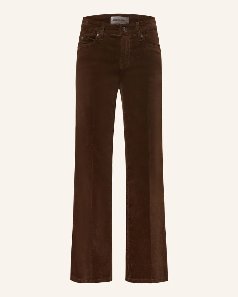 Cambio Cordhose Francesca braun Dunkelbraun