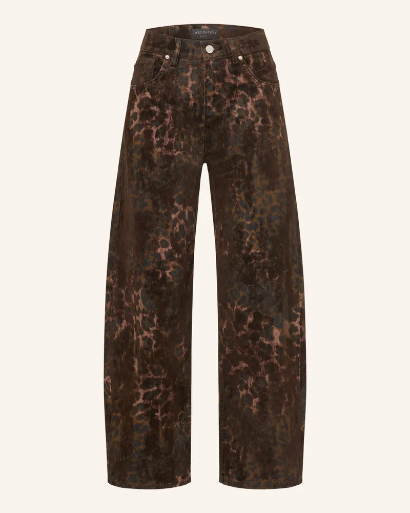 AllSaints Barrel Jeans Sadie braun 10062