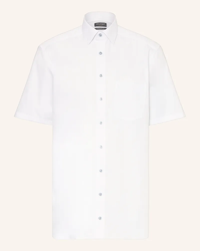 Olymp Kurzarm-Hemd Luxor comfort fit Weiss