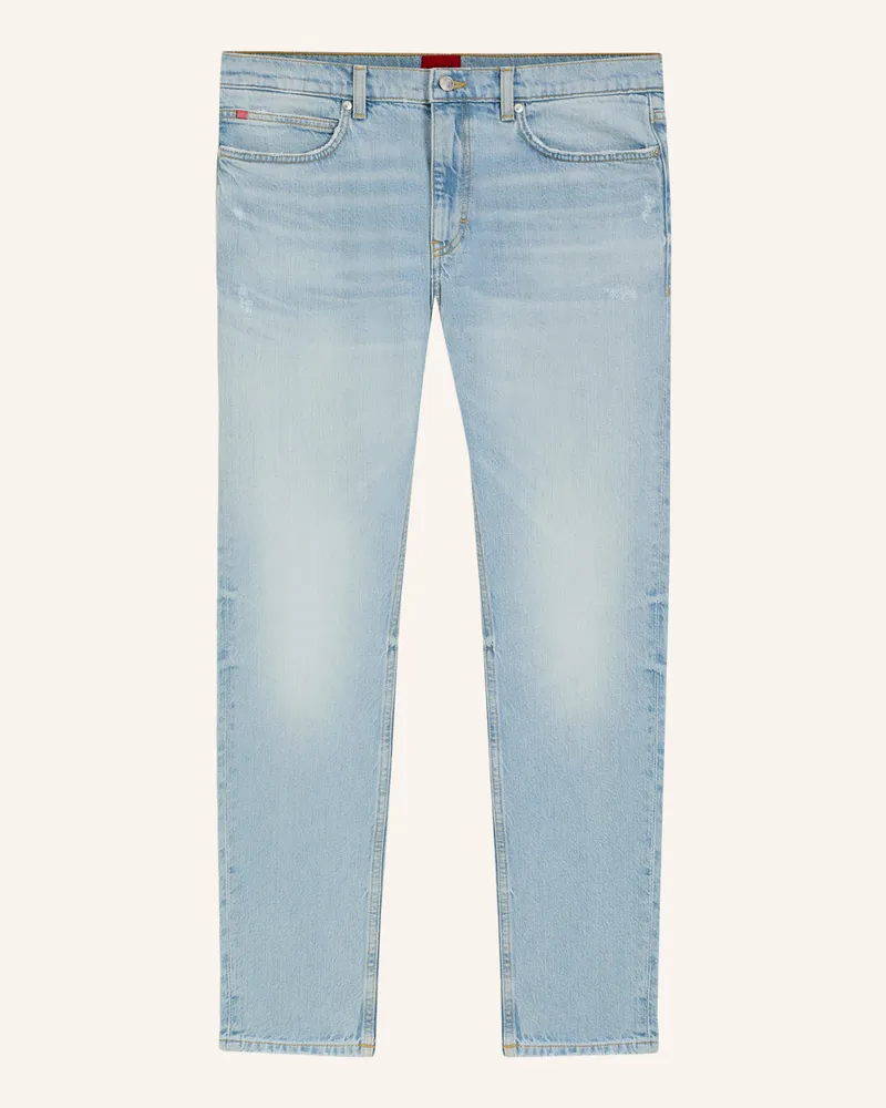 HUGO BOSS Jeans Hugo 734 Extra-Slim Fit blau Hellblau