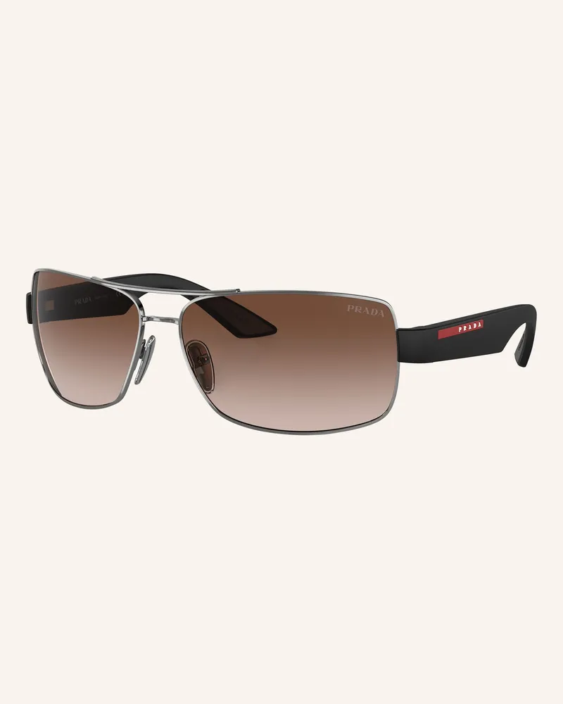 Prada Sonnenbrille Ps 50zs grau 5av02p