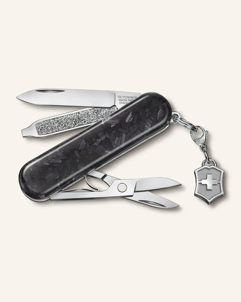 Victorinox Taschenmesser Classic Sd Brilliant Carbon grau Schwarz
