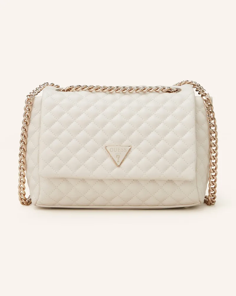 Guess Umhängetasche EVERLEE Creme