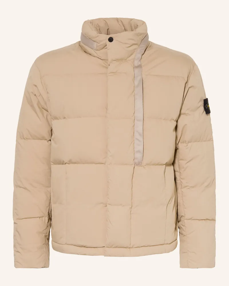 Stone Island Daunenjacke beige Beige