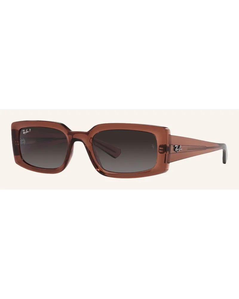 Ray Ban Sonnenbrille RB4395 Braun