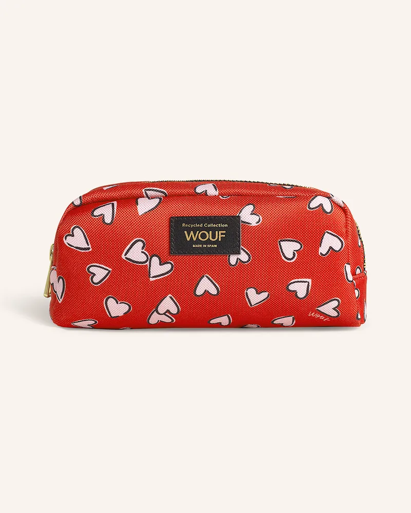 WOUF Kosmetiktasche CRUSH Rot