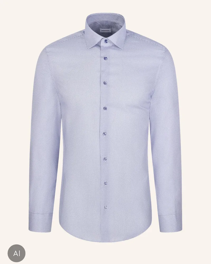 Seidensticker Business Hemd Slim Fit blau Blau