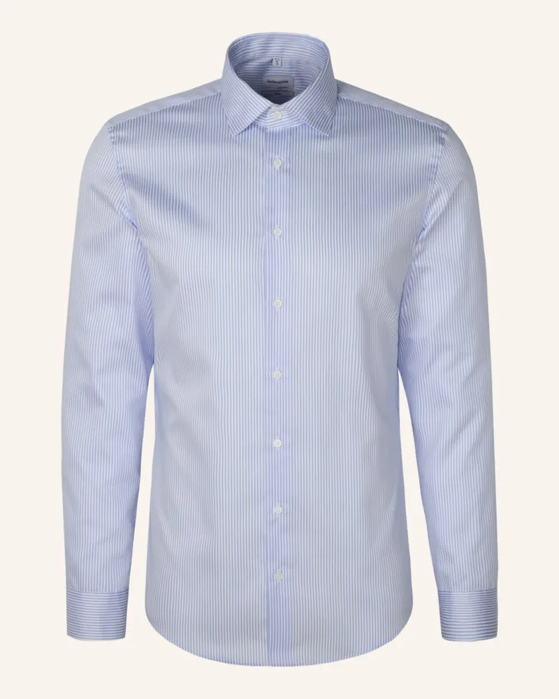 Seidensticker Business Hemd Slim Fit blau Blau