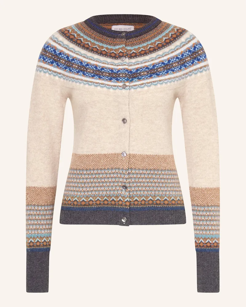 ERIBÉ Strickjacke ALPINE Creme