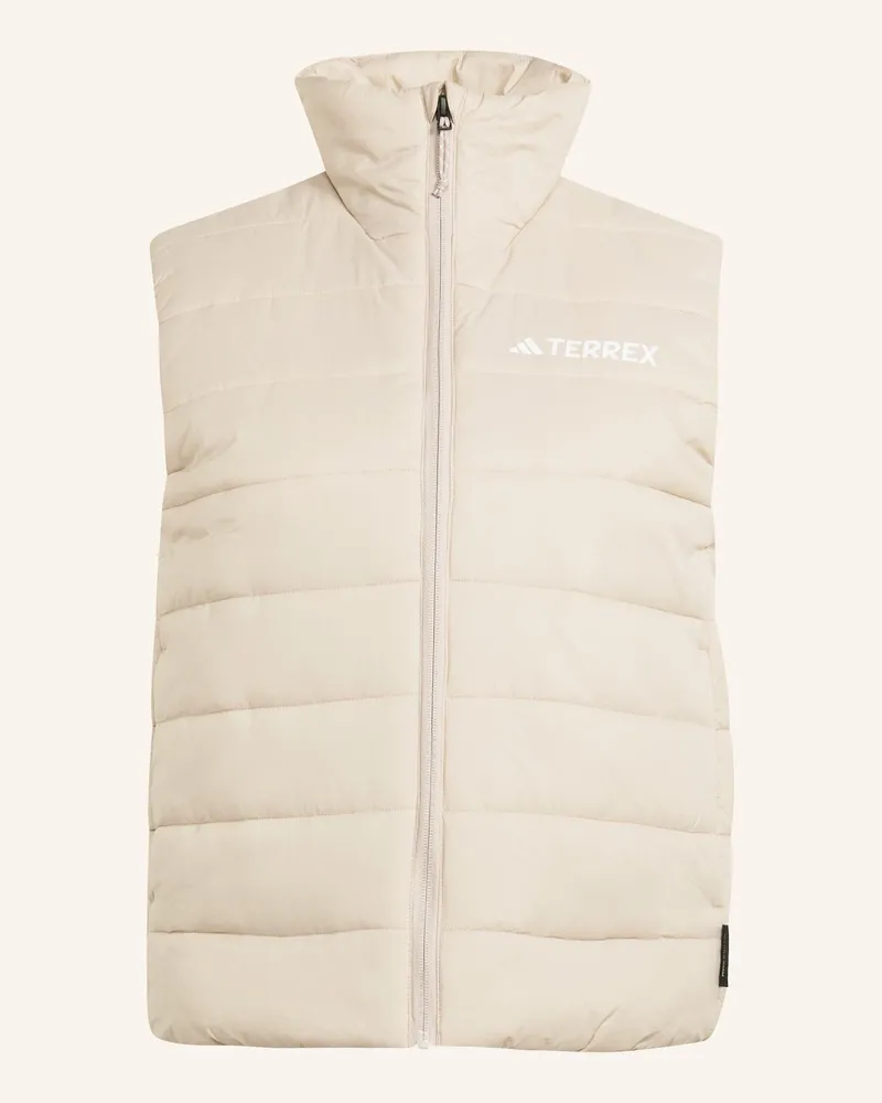 adidas Terrex Multi Essentials Climawarm Gefütterte Weste braun Beige