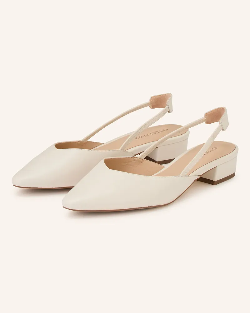Peter Kaiser Slingpumps Napoli weiss Ecru