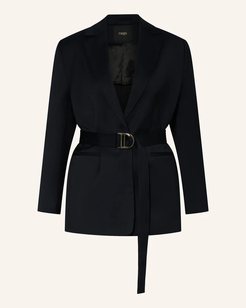 Maje Blazer blau Dunkelblau