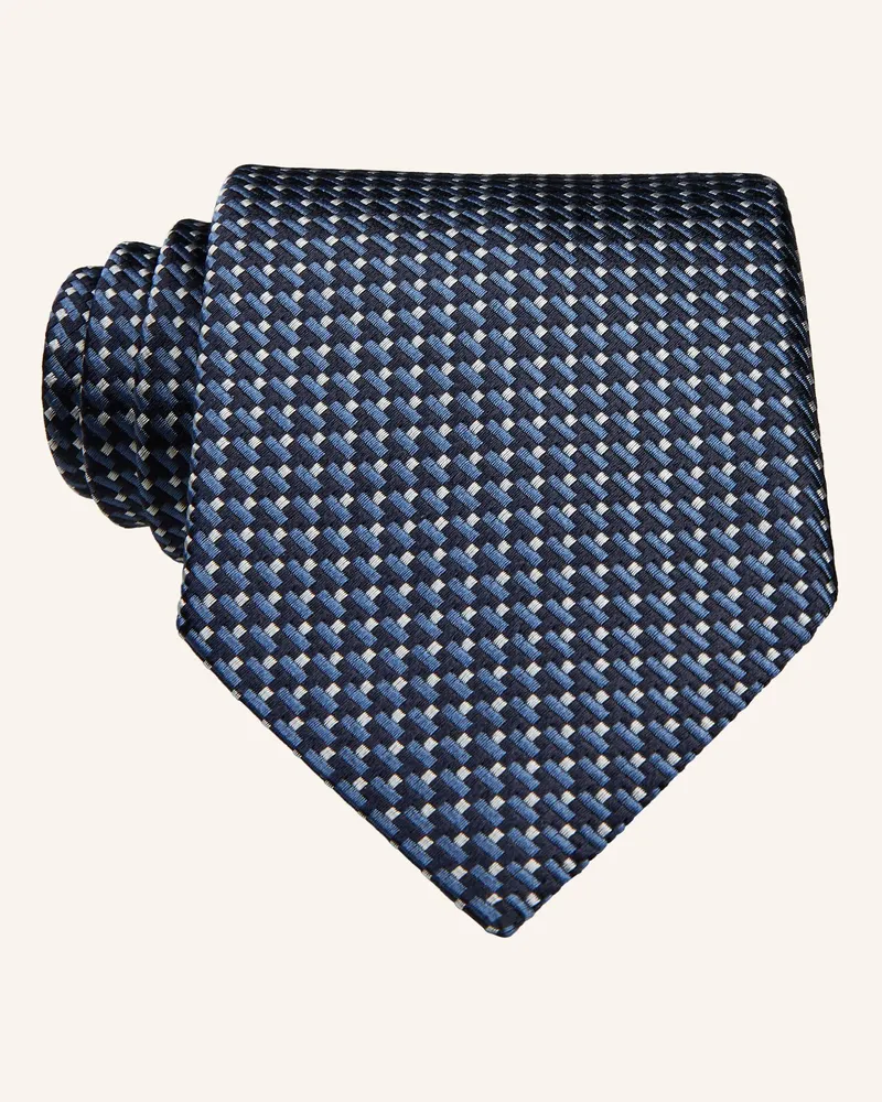 Ermenegildo Zegna Krawatte Dunkelblau