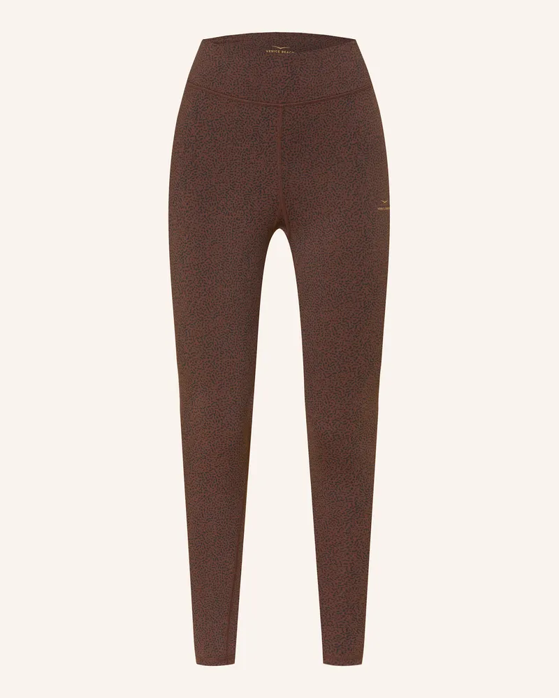 Venice Beach Tights KEEVA Dunkelbraun