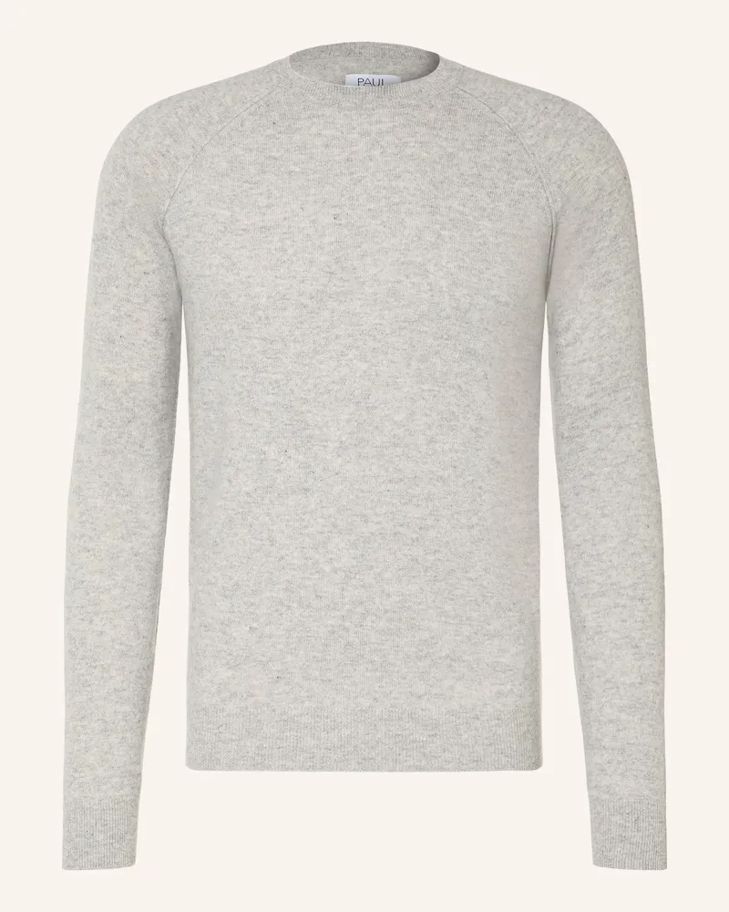 paul Cashmere-Pullover grau Hellgrau