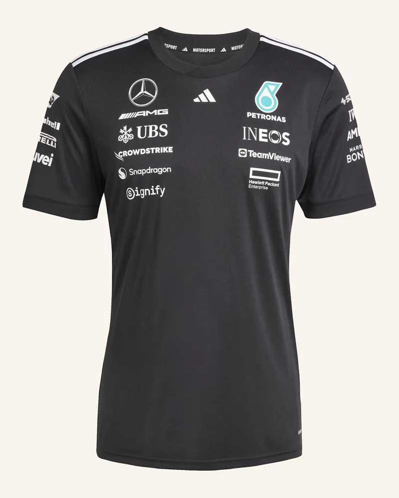 adidas MERCEDES - AMG PETRONAS FORMULA ONE TEAM DRIVER TRIKOT Schwarz