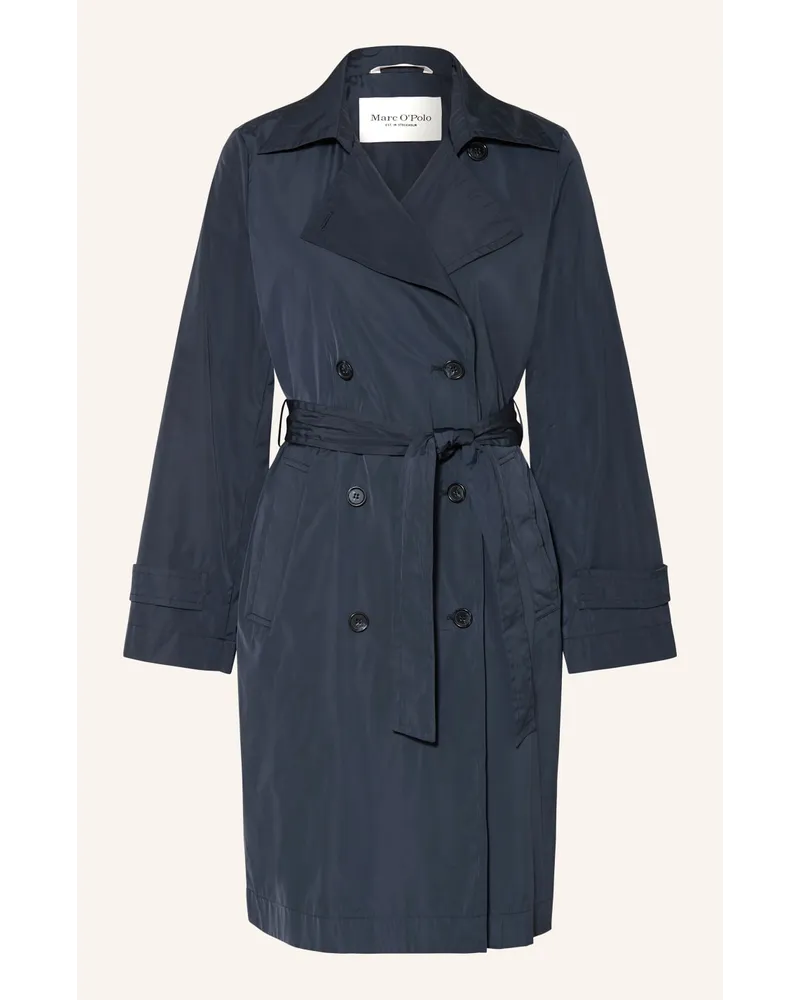 Marc O'Polo Trenchcoat Blau