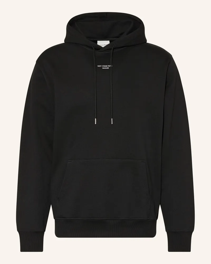 Drôle de Monsieur Hoodie Schwarz
