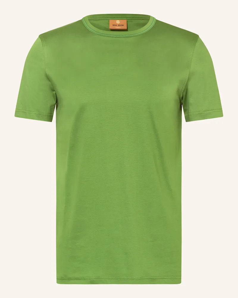 Mos Mosh T-Shirt PERRY CRUNCH Hellgrün