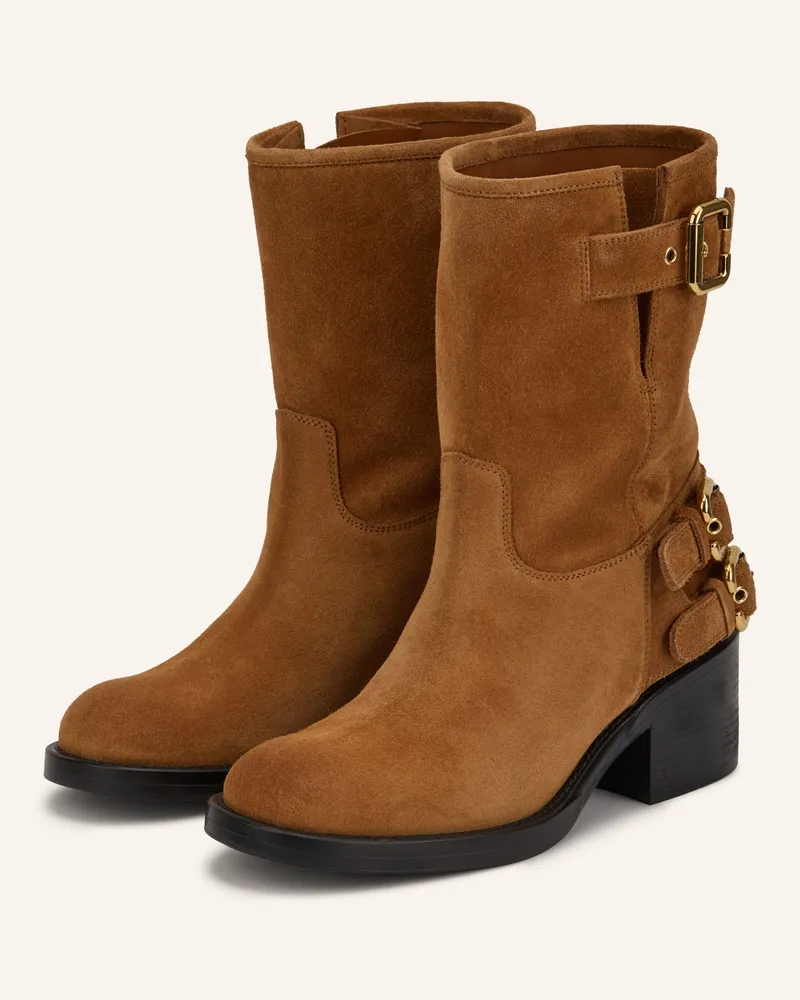 Chloé Boots Dakota braun 206