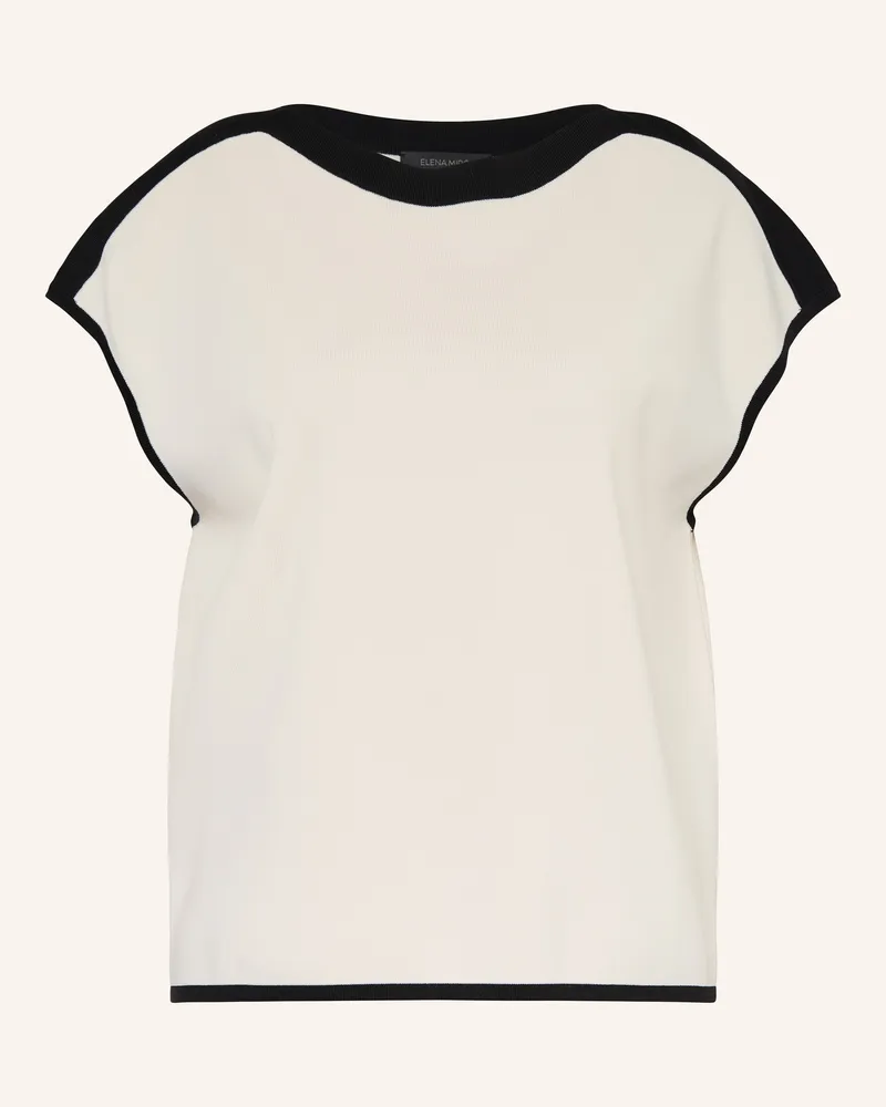Elena Mirò Strickshirt Creme