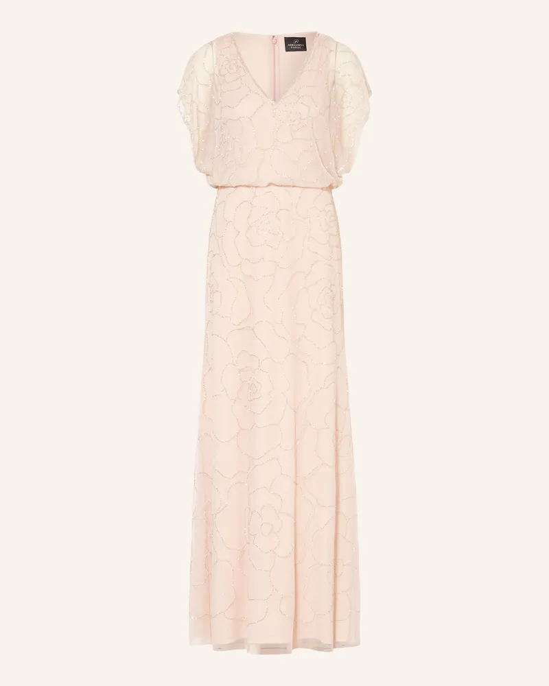 Adrianna Papell Abendkleid Mit Schmuckperlen rosa Rosé
