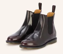 Chelsea-Boots Flora rot