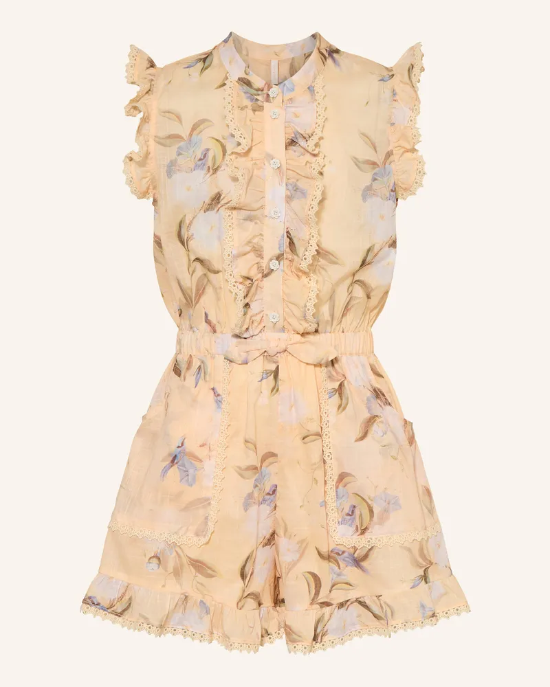 Zimmermann Jumpsuit CASCADIAN Hellorange