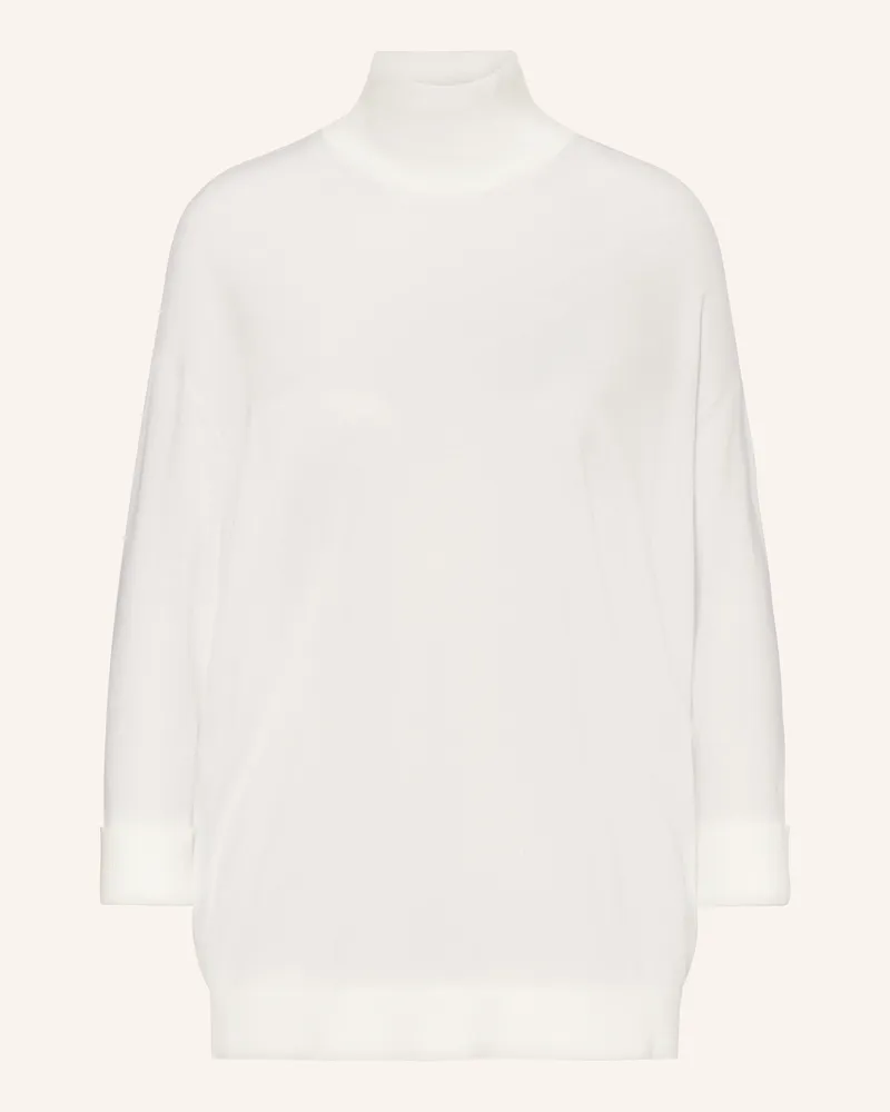 Dorothee Schumacher Rollkragenpullover aus Merinowolle Ecru