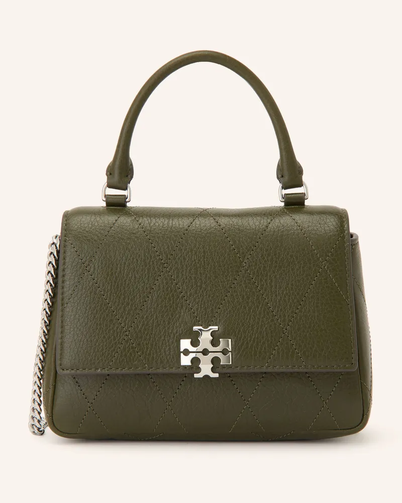 Tory Burch Umhängetasche Charlie Mini gruen Dunkelgrün