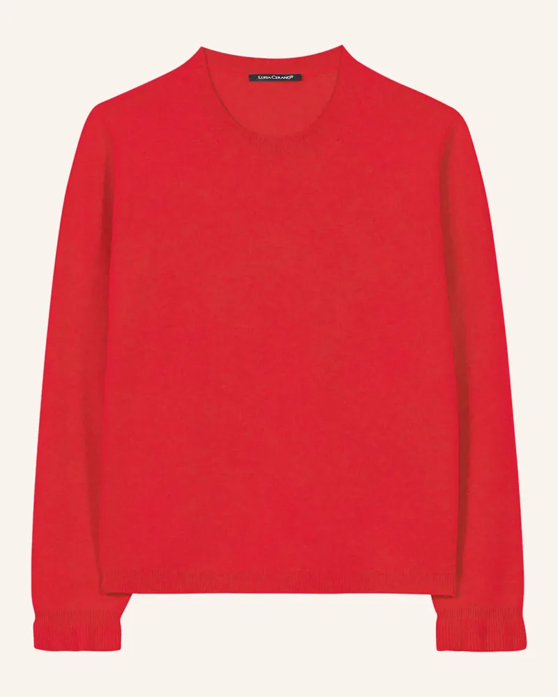 Luisa Cerano Pullover rot Rot