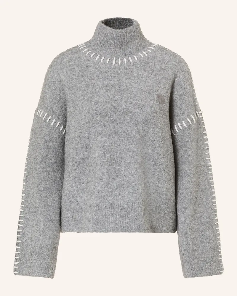 WRSTBHVR Pullover Risso grau Grau