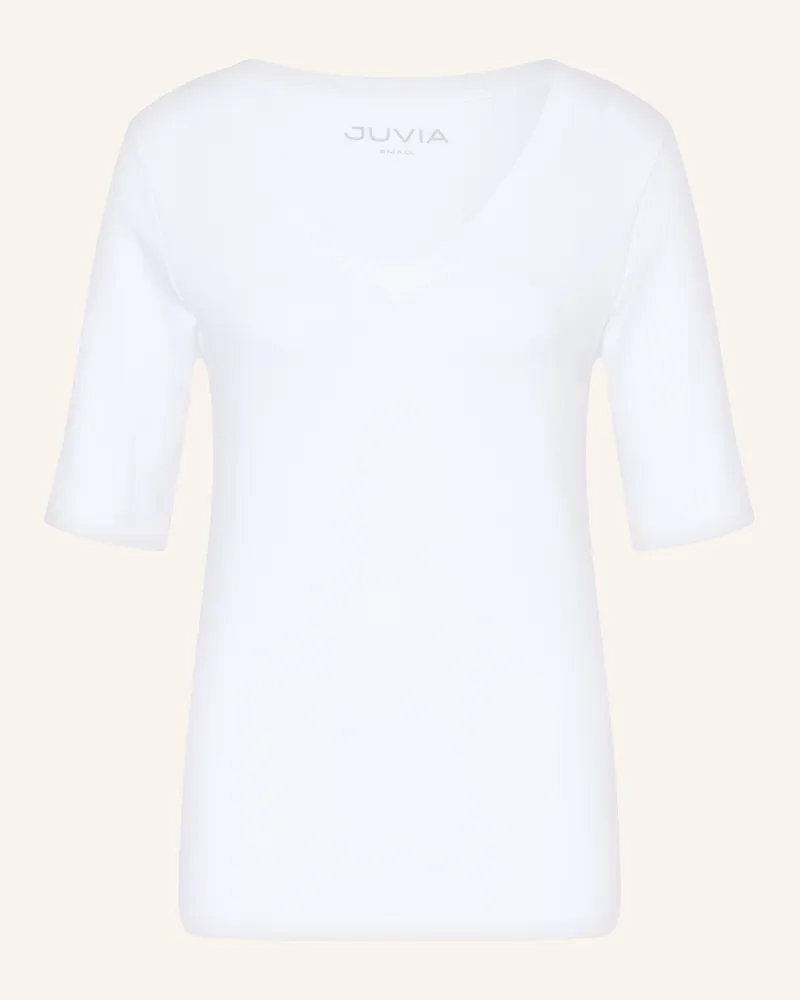 Juvia T-Shirt Lovina weiss Weiss