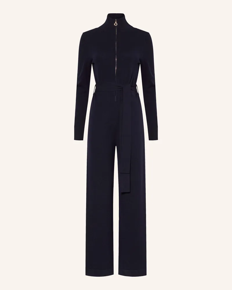 Mrs & HUGS Jumpsuit blau Dunkelblau