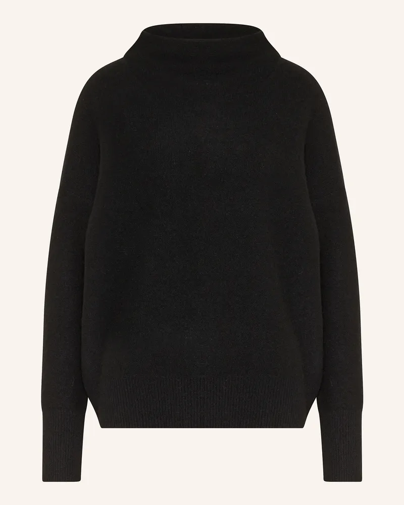 Vince Cashmere-Pullover schwarz Schwarz