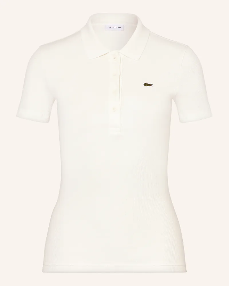 Lacoste Jersey-Poloshirt Weiss