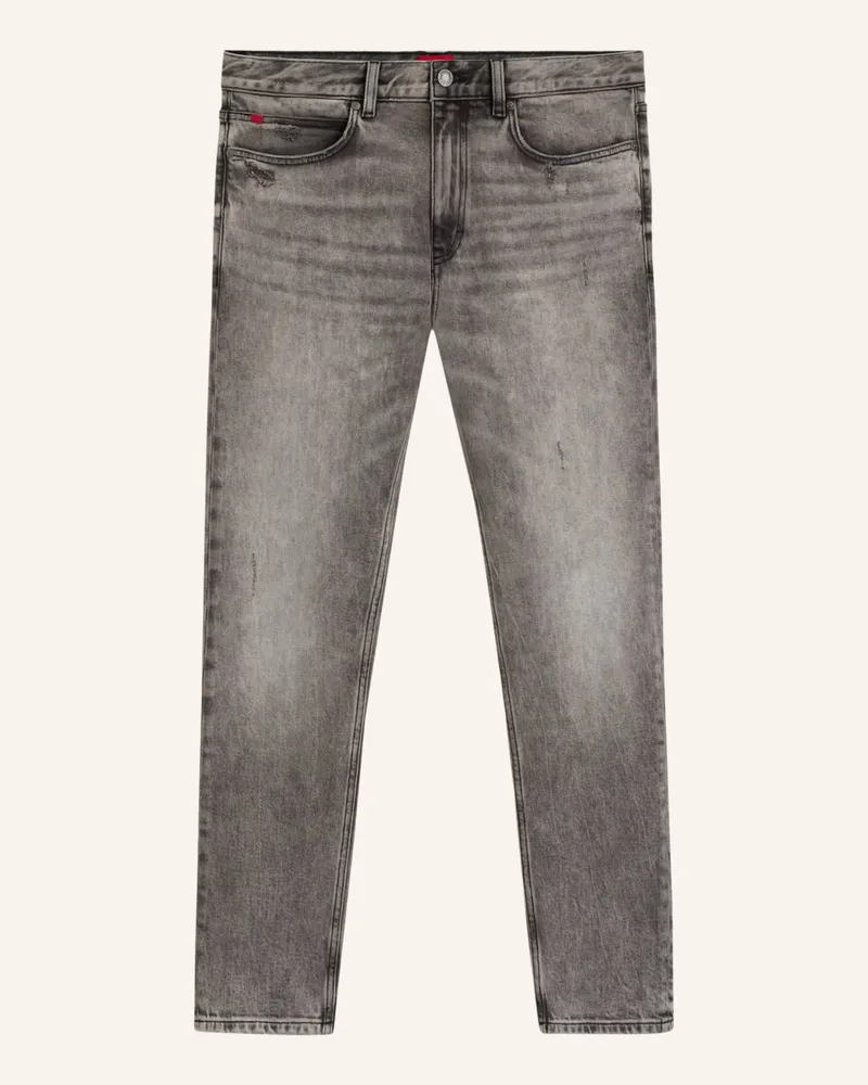 HUGO BOSS Jeans HUGO 734 Extra-Slim Fit Silber