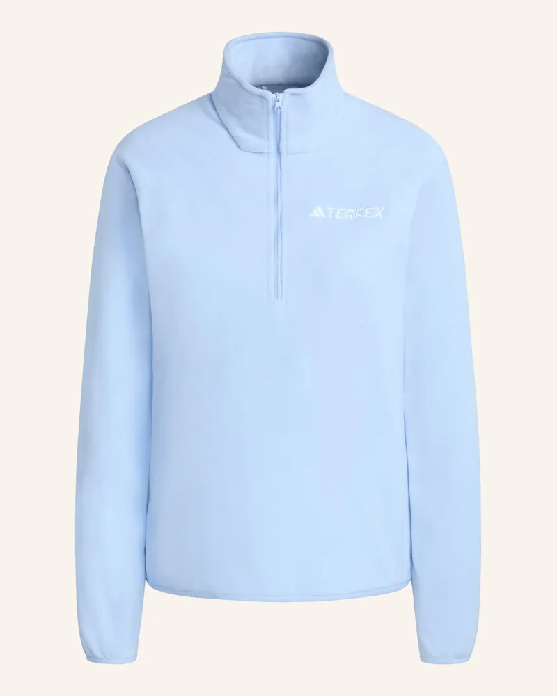 adidas Fleece-Troyer Multi Essentials blau Hellblau