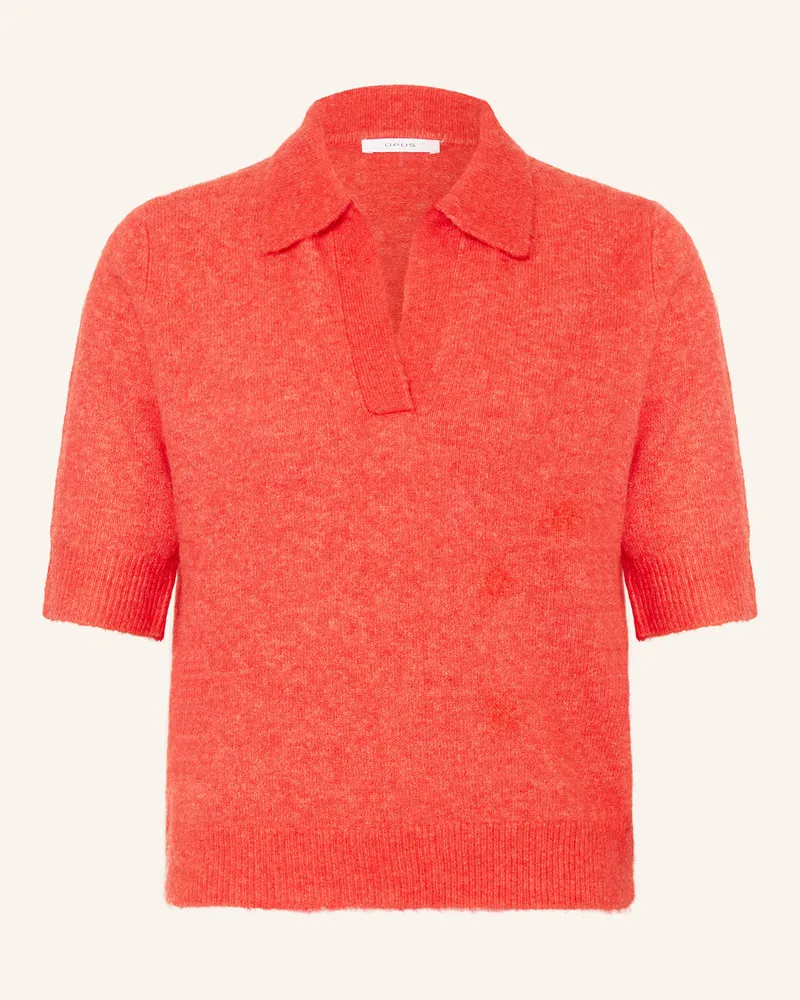 OPUS Pullover Pinna rot Rot