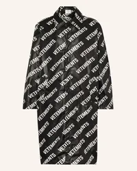 VETEMENTS Mantel Schwarz