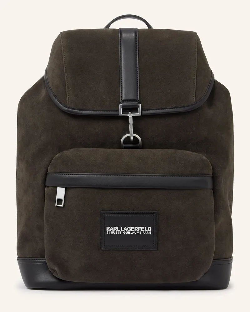 Karl Lagerfeld Rucksack Braun
