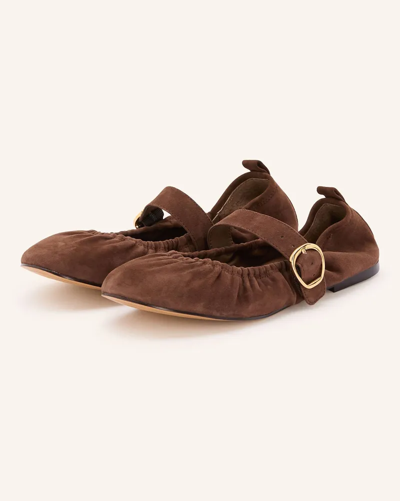 Dolce Vita Mary-Jane-Ballerinas CAELY Dunkelbraun